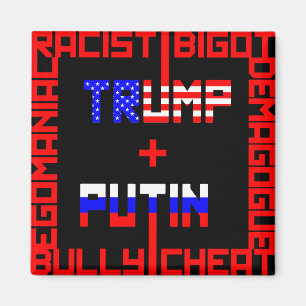 AntiTrumpf+Putin Magnet