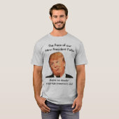 Antitrumpf-Shirt, das Gesicht des neuen T-Shirt (Vorne ganz)