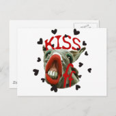 ANTIVALENTIN FEIERTAGSPOSTKARTE (Vorne/Hinten)