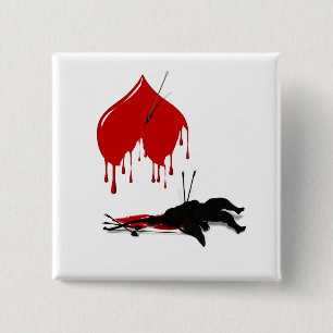 Antivalentine Keine Kupille mehr Button