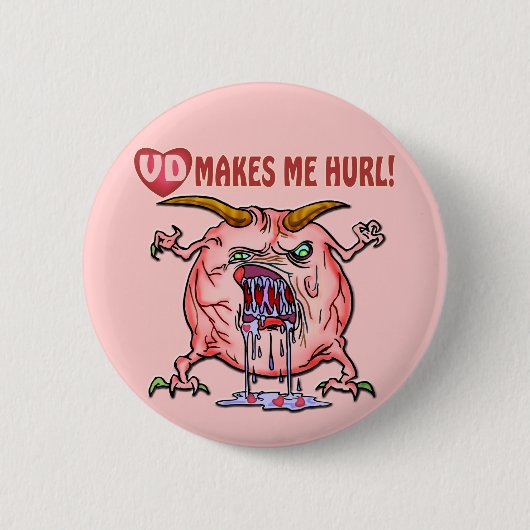 AntiValentinstag-T - Shirts und Geschenke Button (Vorderseite)