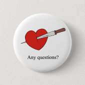 Antivalentinstasten Button (Vorderseite)