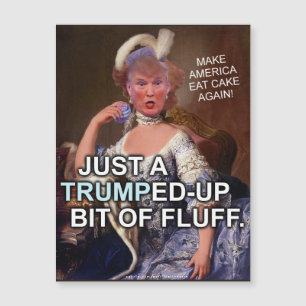 Antiwahl 2016 donald Trump Marie Antoinette Magnetkarte
