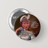 Antiwahl 2020 donald Trump Marie Antoinette Button (Vorne & Hinten)