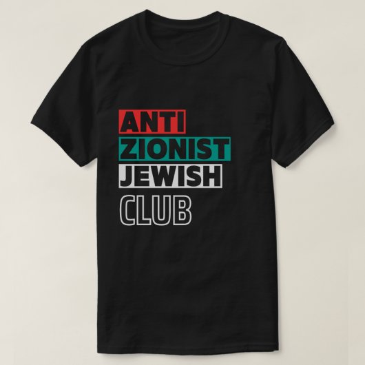 Antizionist Jüdischer Club Mens T-Shirt (Design vorne)