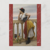 Antizipation durch Eugene de Blaas, Kunst Postkarte (Vorderseite)