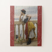 Antizipation durch Eugene de Blaas, Kunst Puzzle (Vertikal)