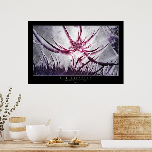 Antizipation Poster (Küche)