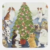 Antizipation Quadratischer Aufkleber (Vorderseite)