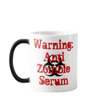 Antizombie-Serum-verwandelnde Tasse
