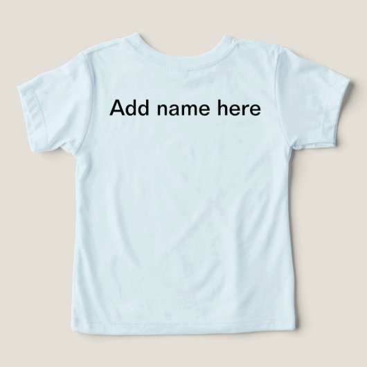 Antler Float Parade – Beach Pride Tee for Kids (Design Rückseite)