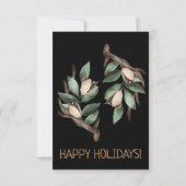 Antler mit grüner Verzweigung Postkarte (Vorderseite)
