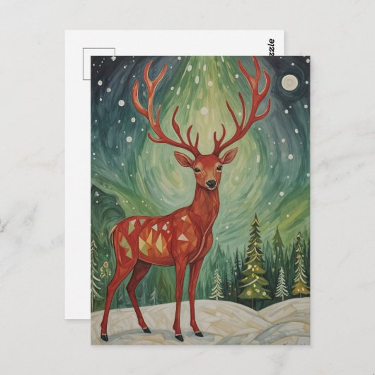 Antlerführer Postkarte (Vorne/Hinten)