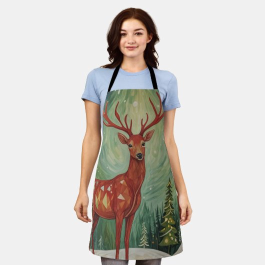 Antlerführer Schürze (Getragen)