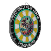 Antlerlose Zielkunst Dartscheibe (Vorderseite Links)