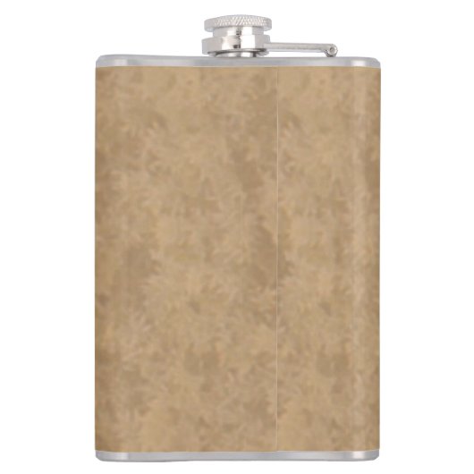 Antlers-Bass-Monogramm Flachmann (Rückseite)