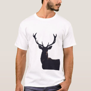 Antlertes Elegance Die Majestät der wilden Gnade T-Shirt