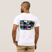 Antlitzkleidung T-Shirt (Schwarz voll)