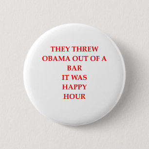 anto Obama-Witz Button