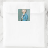 Antoine Barnave Quadratischer Aufkleber (Tasche)