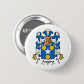 Antoine-Familienwappen Button (Vorne & Hinten)