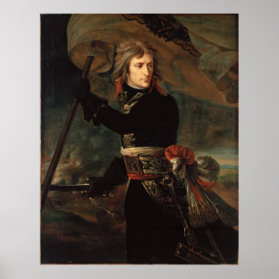 Antoine-Jean Gros Bonaparte am Pont d'Arcole Poster