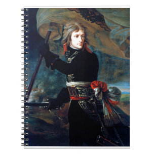 Antoine Jean Gros Napoleon Bonaparte auf der Brüc Notizblock