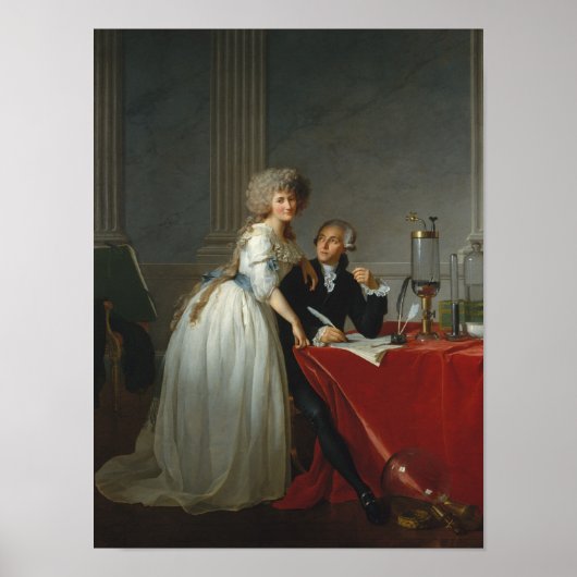 Antoine-Laurent de Lavoisier Poster (Vorne)