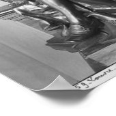 Antoine Laurent Lavoisier Poster (Ecke)