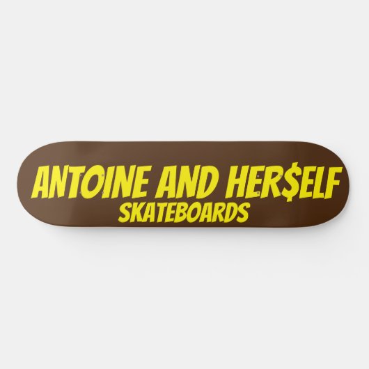 ANTOINE UND IHR DOELF SKATEBOARD (Horizontal)