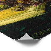 Antoine Vollon - Violets Poster (Ecke)