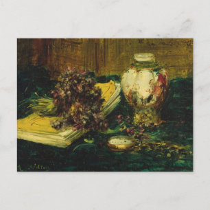 Antoine Vollon - Violets Postkarte