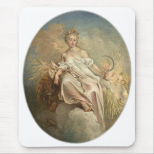 Antoine Watteau Ceres (Sommer) c1717-1718 Mousepad