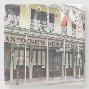 Antoine's Restaurant Untersetzer, New Orleans, Steinuntersetzer
