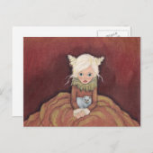 Antoinetas Stolz Postkarte (Vorne/Hinten)