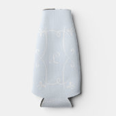 Antoinette Blue Elegante Flaschenkühler (Vorderseite)