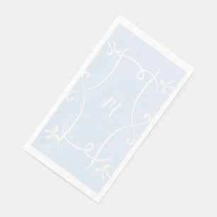 Antoinette Blue Elegante Serviette