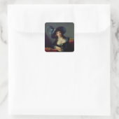 Antoinette-Elisabeth-Marie d'Aguesseau Quadratischer Aufkleber (Tasche)