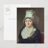 Antoinette Gabrielle Charpentier 1793 Postkarte (Vorne/Hinten)