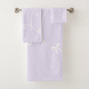 Antoinette Lavender Elegante Badhandtuch Set