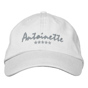 Antoinette Name Bestickte Baseballkappe