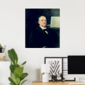 Anton Bruckner, 1889 Poster (Heimbüro)
