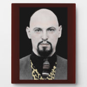 Anton LaVey 8x10 Standup-Portrait Fotoplatte (Vorderseite)