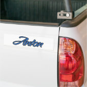 Anton Name blue Aufkleber Sticker Autoaufkleber (Auf Lkw)