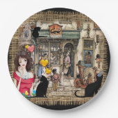 Anton Pieck - CHEMISTISCHES Geschäft Pappteller (Vorderseite)