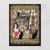 Anton Pieck - CHEMISTISCHES Geschäft Postkarte (Vorderseite)