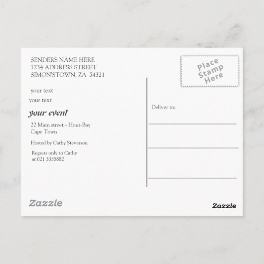 Anton Pieck - CHEMISTISCHES Geschäft Postkarte (Rückseite)