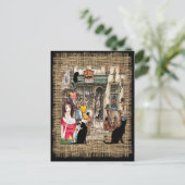 Anton Pieck - CHEMISTISCHES Geschäft Postkarte (Stehend Vorderseite)