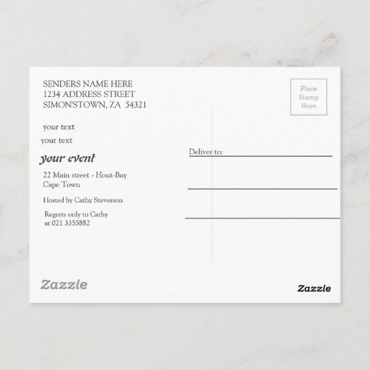 Anton Pieck - CHEMISTISCHES Geschäft Postkarte (Rückseite)