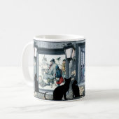 Anton Pieck - der Maler Flameless Candle Kaffeetasse (Vorderseite Links)